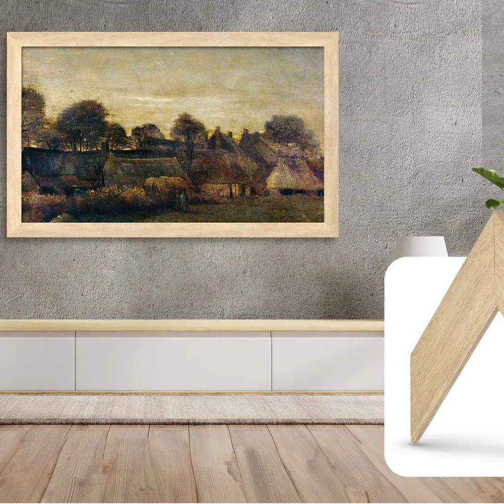 DecoTV Museum Maple Frame 43inch